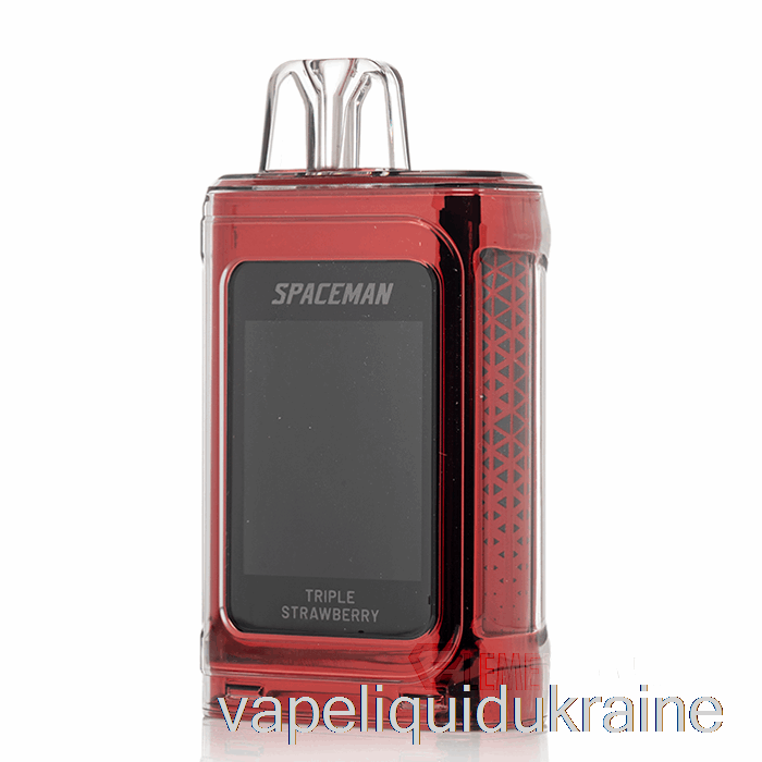 Vape Ukraine SPACEMAN PRISM 20K Disposable Triple Strawberry